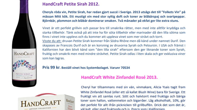 White Zinfandel är USA mest gjorda vinstil. 