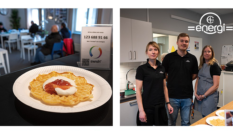 Våffeldagen på café David blev lyckad och uppskattad av alla parter förra året. I år är det dags igen!