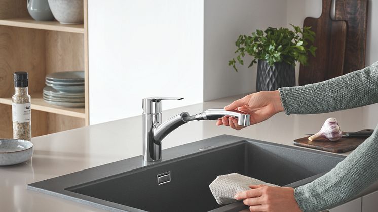 GROHE Start Single-lever sink mixer pull-out_Chrome_30531001_Mood 2.jpg