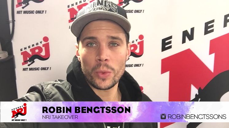 Robin Bengtsson i NRJ Takeover