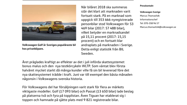 Volkswagen etta när svensken själv väljer bil