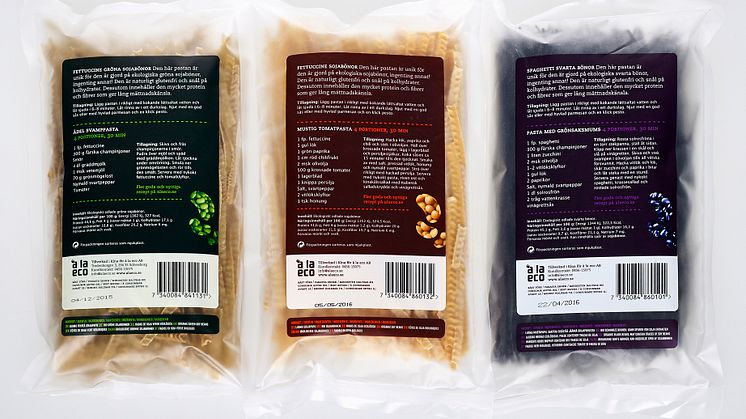 á la eco bønnepasta gruppebilde bakside