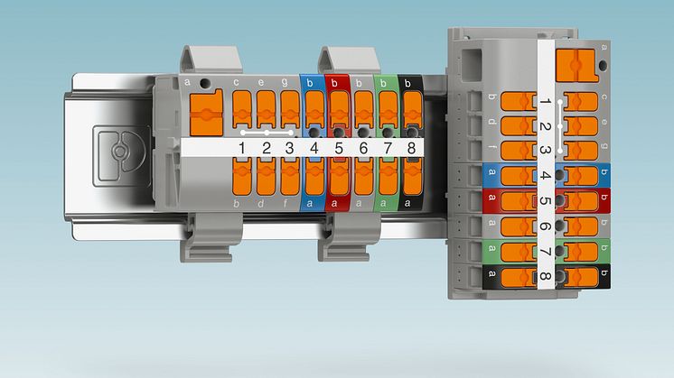 Monoblocks with two connection points