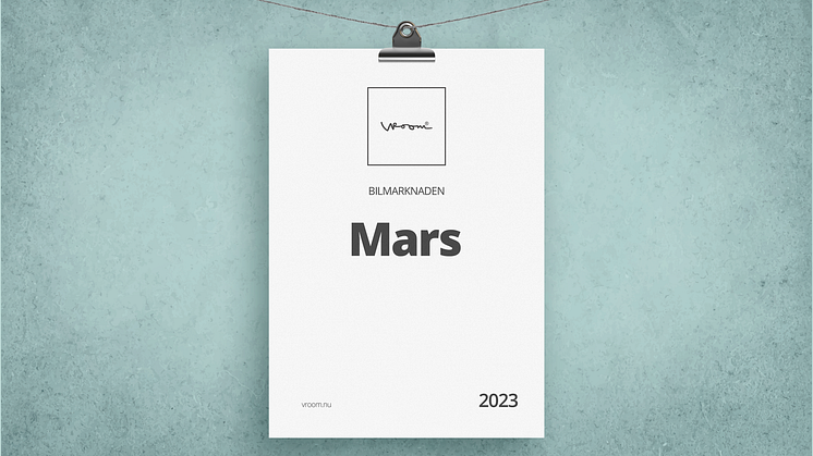 Bilmarknaden mars 2023