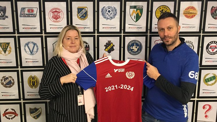 Skogås Trångsund FF förlänger med Intersport och adidas