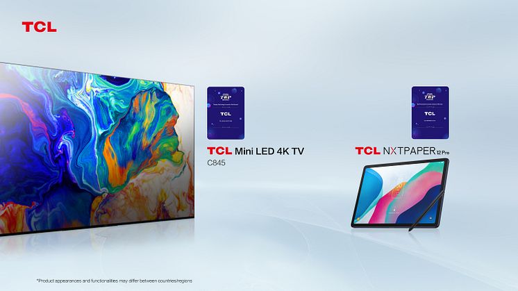 TCL voitti kaksi palkintoa innovatiivisesta teknologiasta CES 2023 -messuilla