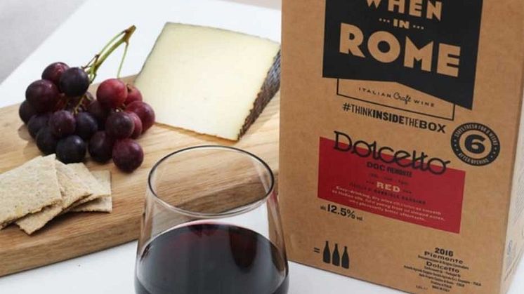 When in Rome är ett brittiskt vinföretag som säljer vin på Bag-in-box via Amazon UK sedan i juli 2020