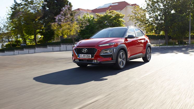 Hyundais nye KONA. Liten, kjapp og spennende SUV.
