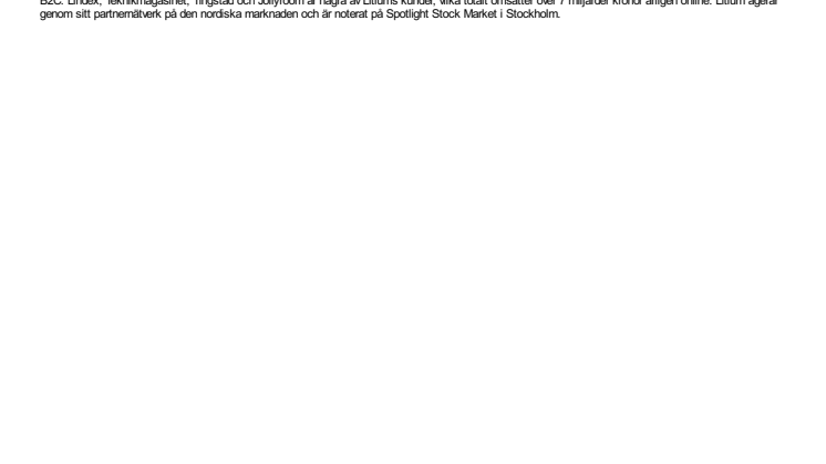Litiums CFO Daniel Drambo lämnar bolaget