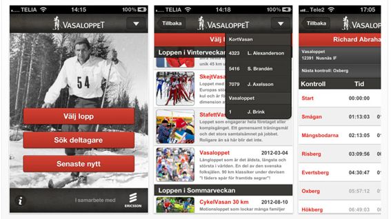 Vasaloppets nya app nu för Android och iPhone!