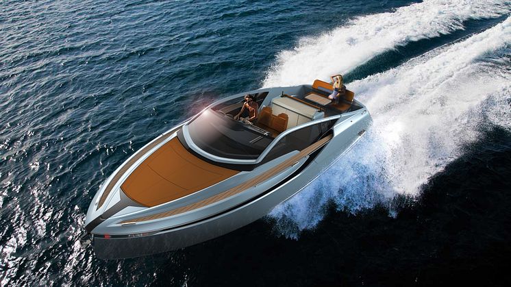 Hi-res image - Fischer Panda UK - the new Fairline F//Line 33 express cruiser