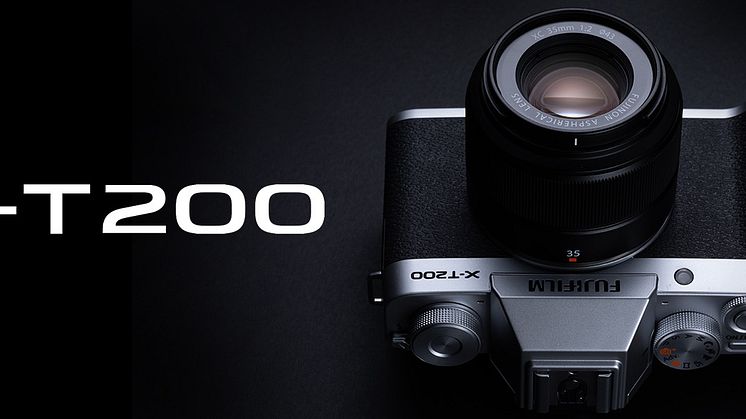 FUJIFILM X-T200 och FUJINON XC35mmF2
