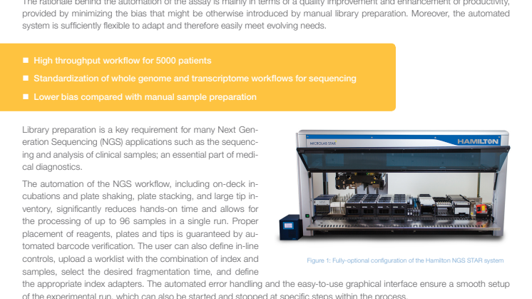 New application note available - Whole Genome and Transcriptome Analysis for Leukemia Diagnostics