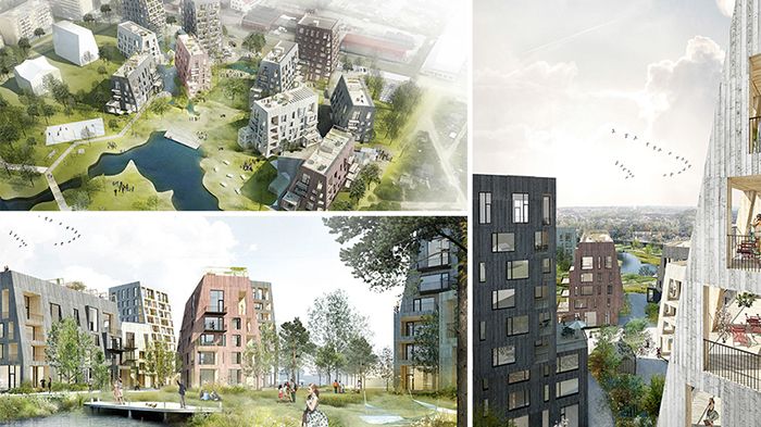 ”Örnsro Trästad” vinner Örebro kommuns markanvisningstävling för Örnsro IP