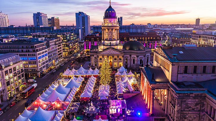 Julemarkedet i Berlin på Gendarmenmarkt