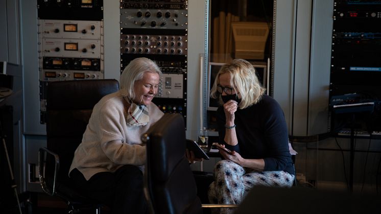 ABBA - Studio image (Credit: Ludvig Andersson)
