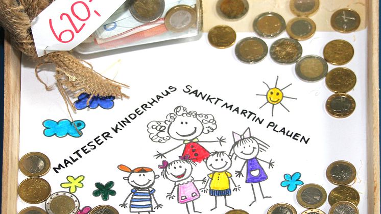 Malteser Kinderhaus "St. Martin" in Plauen spendet für Bärenherz