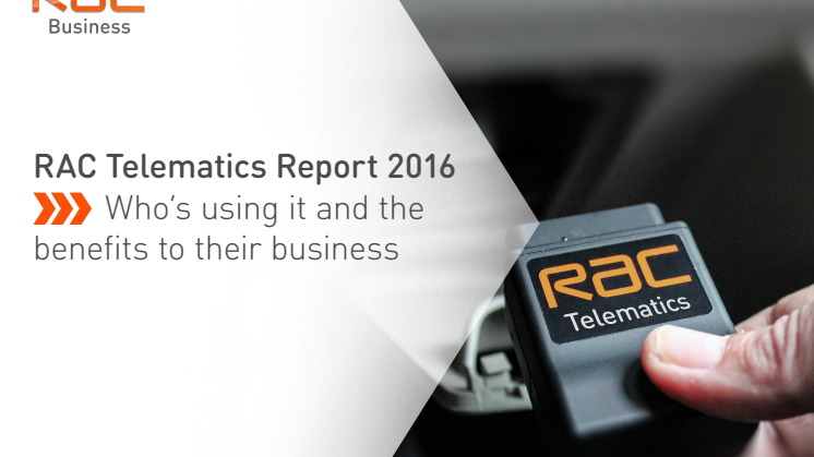 RAC Telematics Report 2016