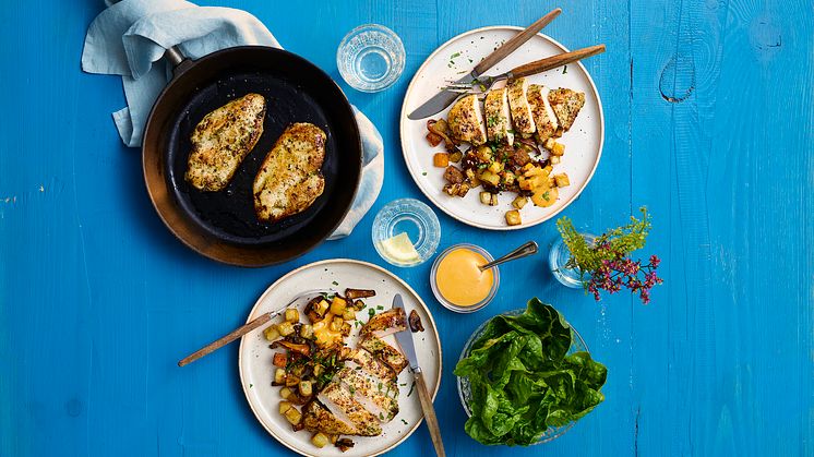  NYHET! Tunna kycklingfiléer – naturell och chimichurri