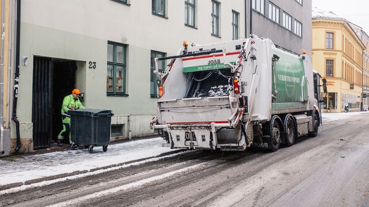 Tiltak i avfallsinnsamlingen etter jul og nyttår