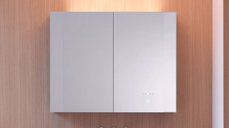 RL40 Room Light-Spiegelschränke von burgbad bringen eine neue Beleuchtungsqualität ins Bad.