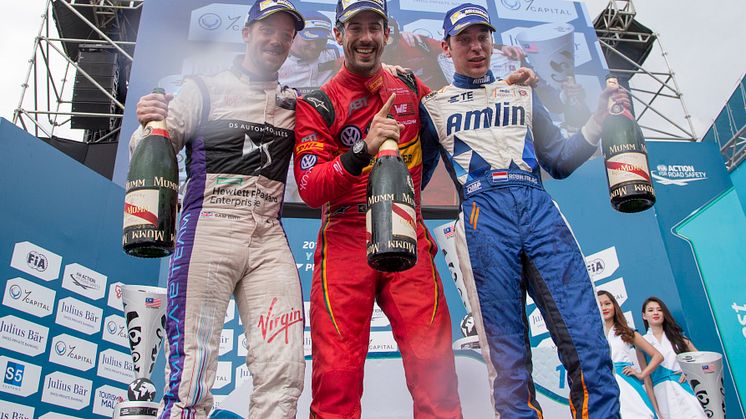 Formula E winners - November 2015, Putrajaya, Malaysia