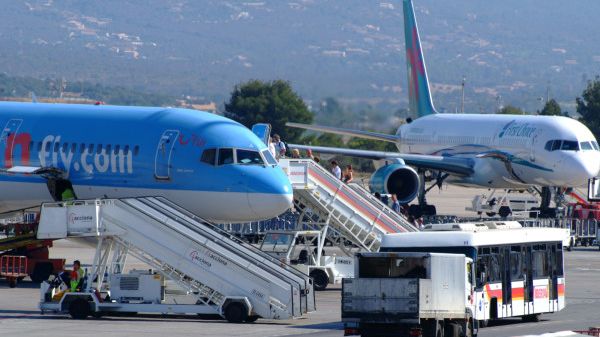 The Spanish airports reduce of their emissions by 66%