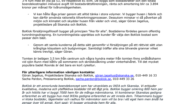 Turordningen avgör klokt boende i Hälsinggården, Falun