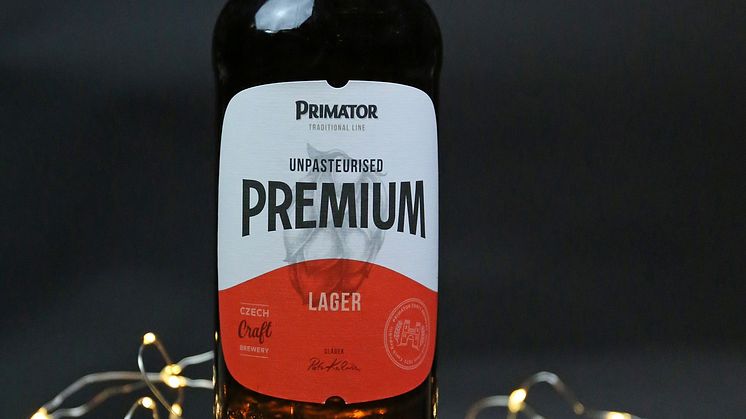 Den 15:e december lanseras Primátor Unpasteurised Premium Lager i en limiterad utgåva på Systembolaget.