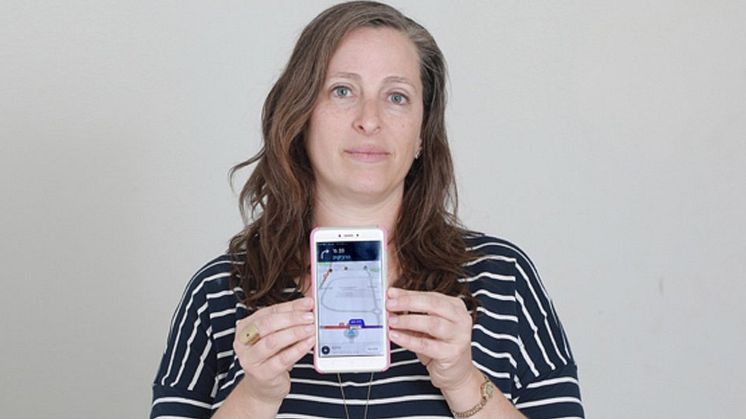 The voice of Siri in Hebrew: Galit Gura-Eini