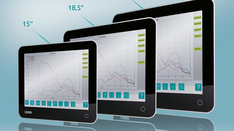 IP65 industri pc med kraftig processor i flot design