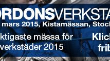 Fordonsverkstad, Kistamässan 4-5 mars 2015