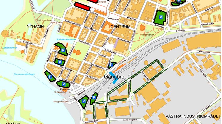 Parkeringsrekommendationer under Diggiloo den 30/6 i Landskrona