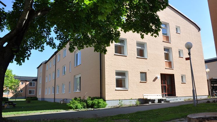 Ett av husen som ÖBO säljer till Svenska Studenthus.