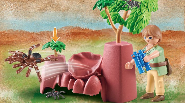 Wiltopia-Spinnenfelsen (71627) von PLAYMOBIL