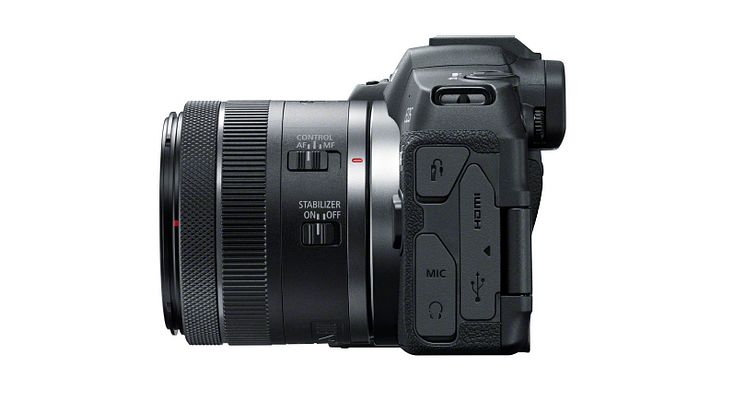 Canon EOS R8_Left_RF25-50mm