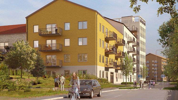 Coeli avyttrar projekt omfattande ca 25 000 BTA bostäder samt förskola i centrala Enköping