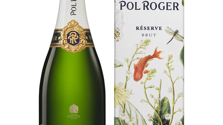 Pol Roger Brut Réserve i ny presentförpackning inspirerad av Sir Winston Churchills oljemålningar