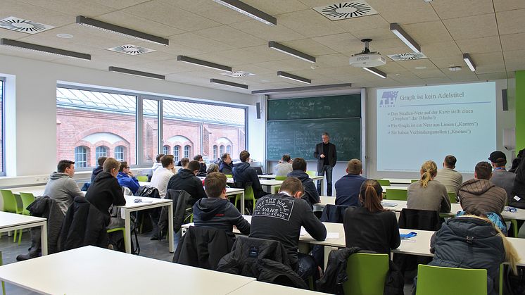 Mehr als 300 Schülerinnen und Schüler beim 6. Fachtag Informatik am 24. Januar 2017 an der Technischen Hochschule Wildau