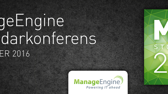 ManageEngine Användarkonferens 2016 