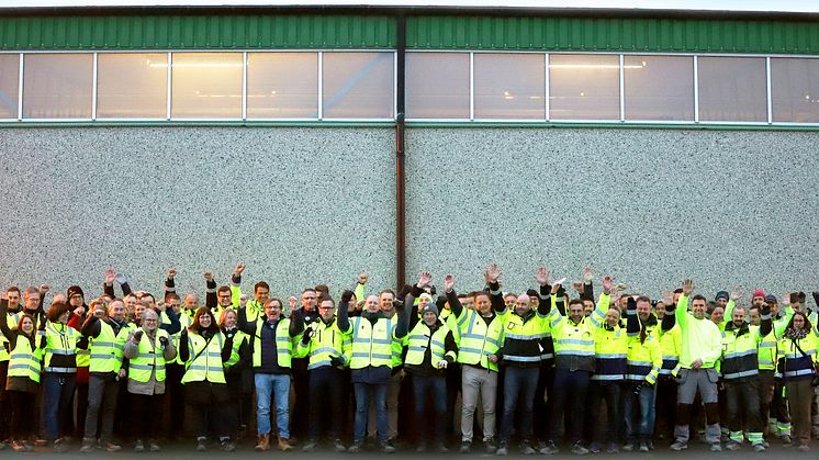 ​Finjas nya produktionslinje för EPS-betong invigd