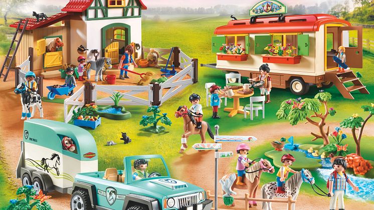 PLAYMOBIL-Spielwelt "Ponyhof"