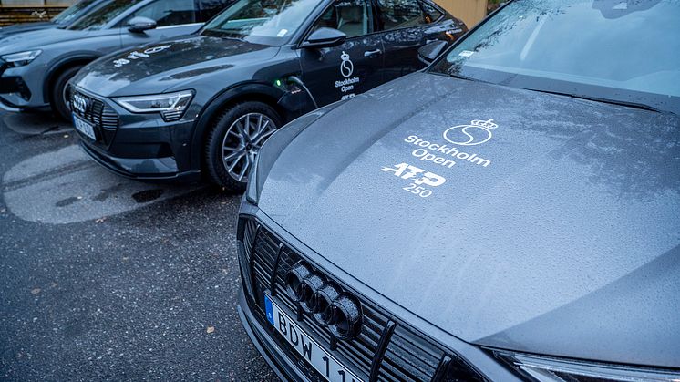 Audi Stockholm, hållbarhetspartner Stockholm Open