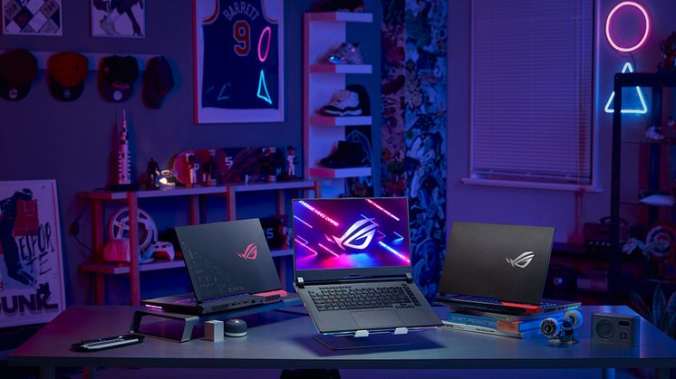 New ROG Strix gaming laptops introduce world’s fastest laptop display