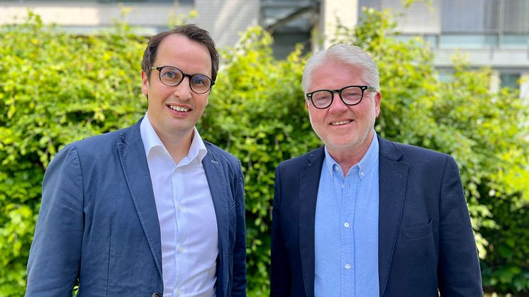 Snorre Treimo i Multiconsult og Hans Jakob Epland i Sitepartner