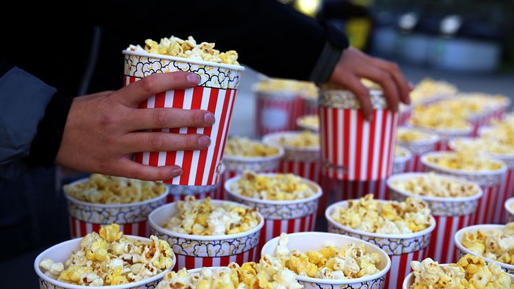 Friluftskino popcorn