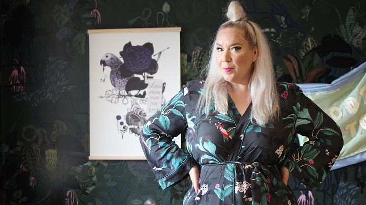 Beata Boucht är en av konstnärerna som ställer ut på Sofiero slott i sommar. Fotograf: Linus Lundberg. 