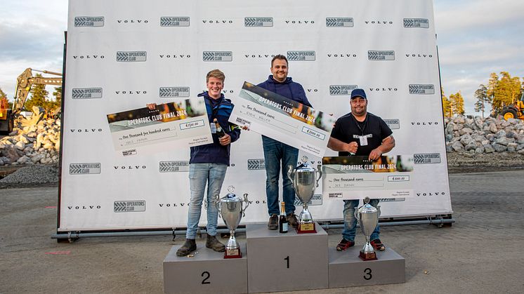 Volvo Operators Club - vinnarna i EM-finalen