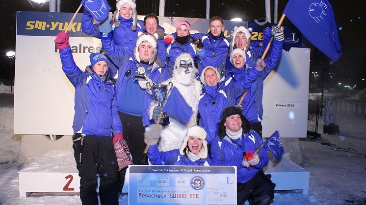 Norska YETI vann SM i snöbollskrig