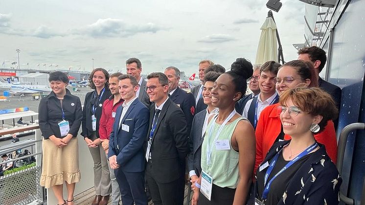 Photo : Les lauréats des bourses ESPACE 2023